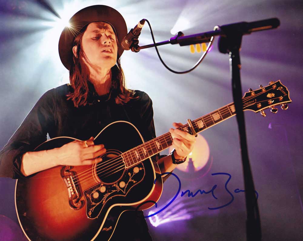 James Bay in-person autographed photo