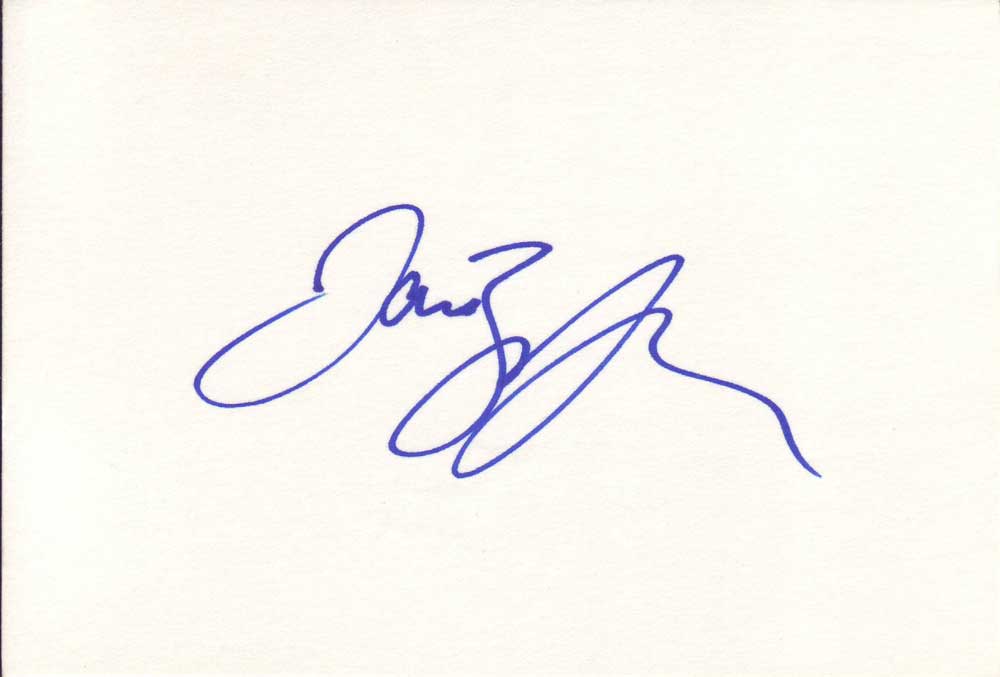 Jamie-Lynn Sigler Autographed Index Card