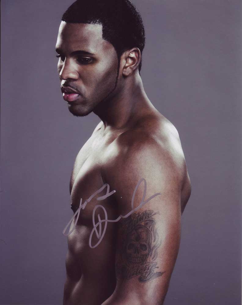 Jason Derulo in-person autographed photo