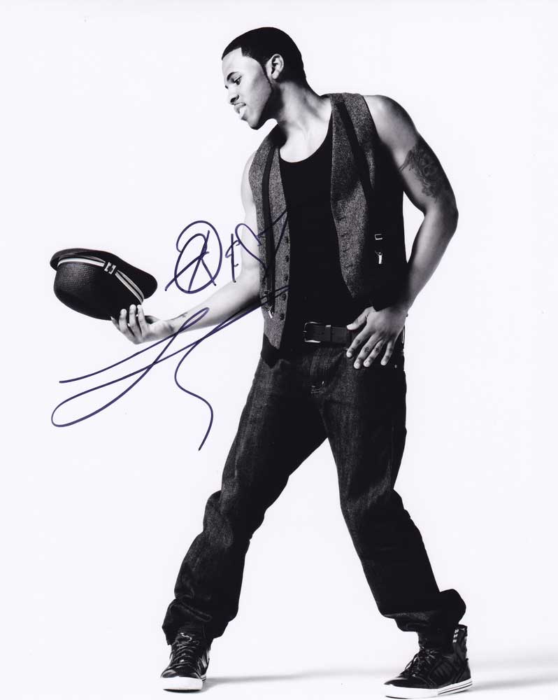 Jason Derulo in-person autographed photo