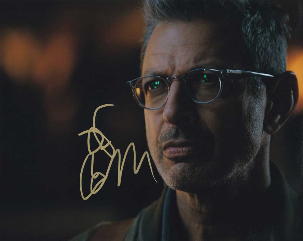 Jeff Goldblum in-person autographed photo