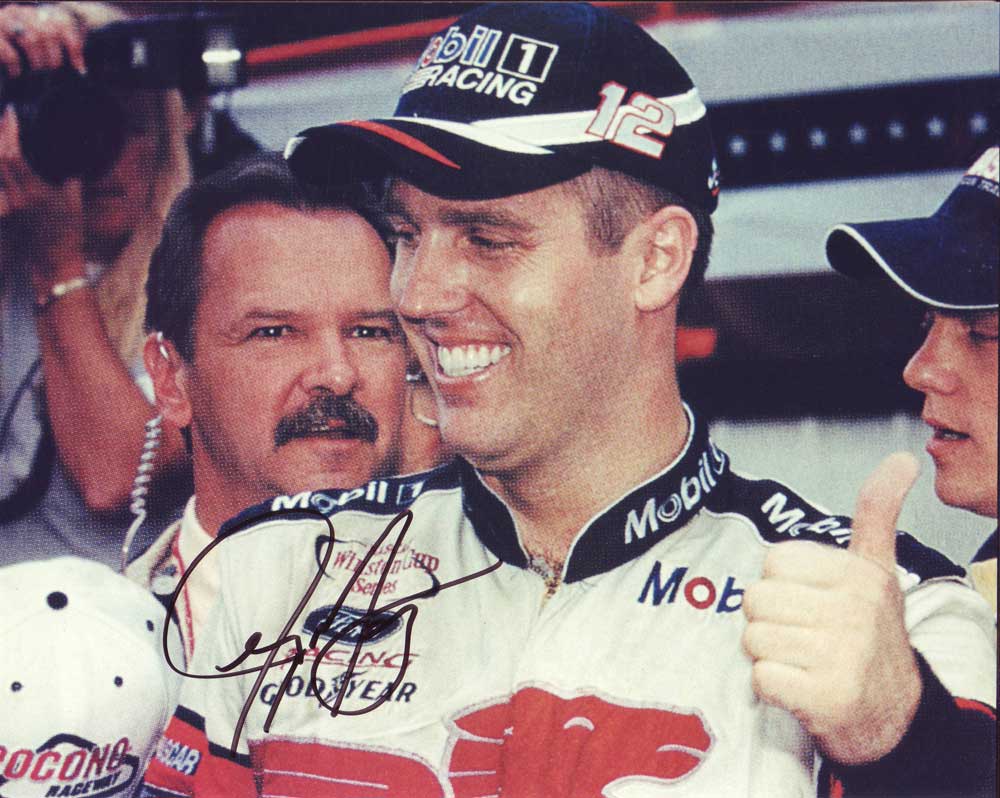 Jeremy Mayfield in-person autographed photo