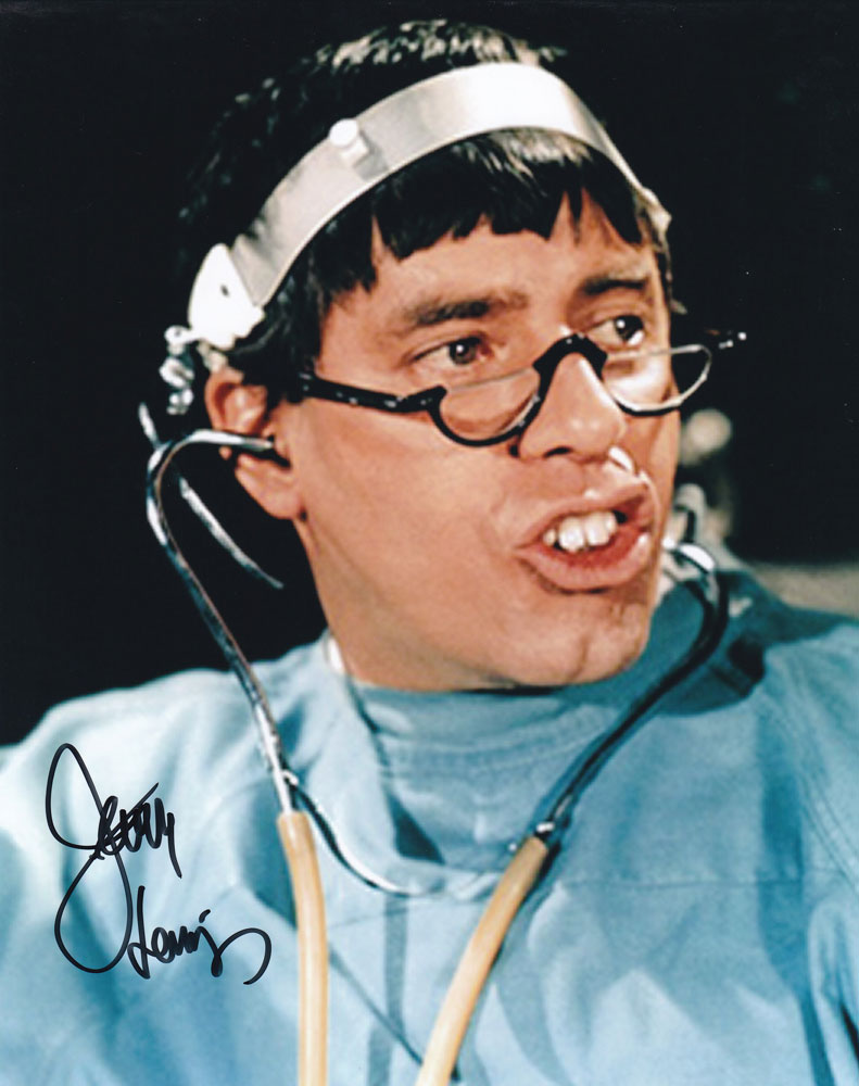 Jerry Lewis in-person autographed photo