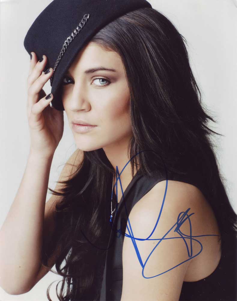 Jessica Szohr in-person autographed photo