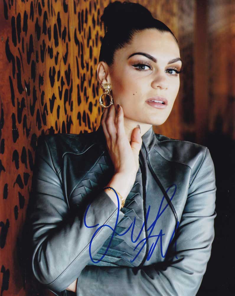 Jessie J in-person autographed photo