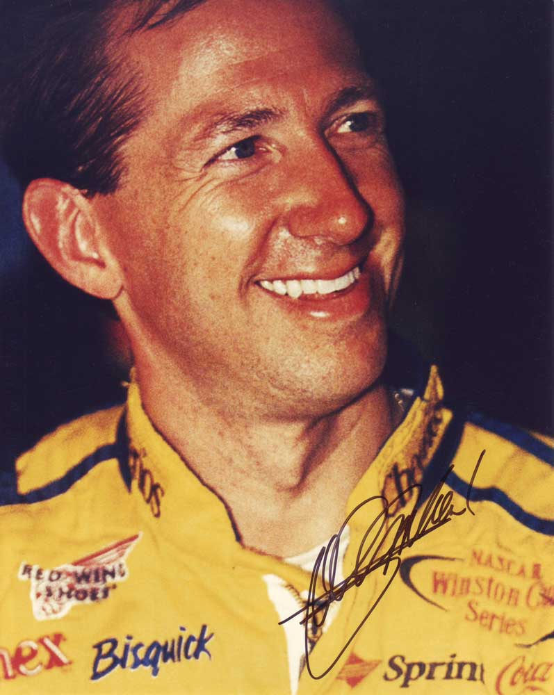 John Andretti in-person autographed photo