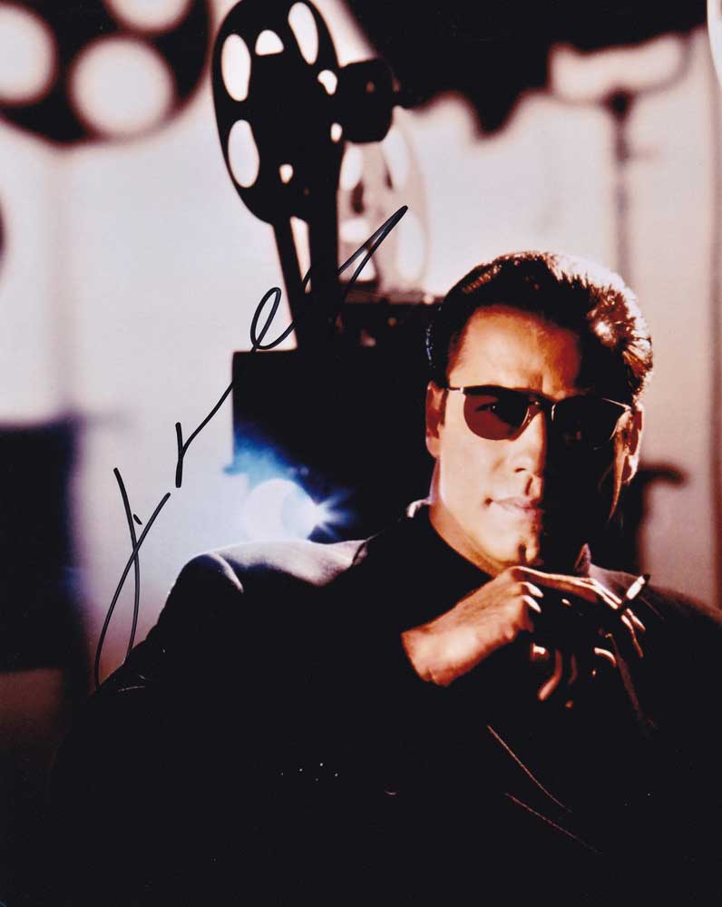 John Travolta in-person autographed photo