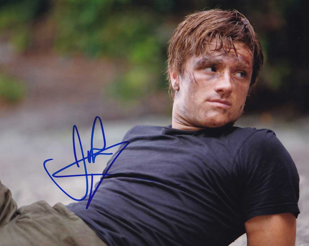 Josh Hutcherson in-person autographed photo