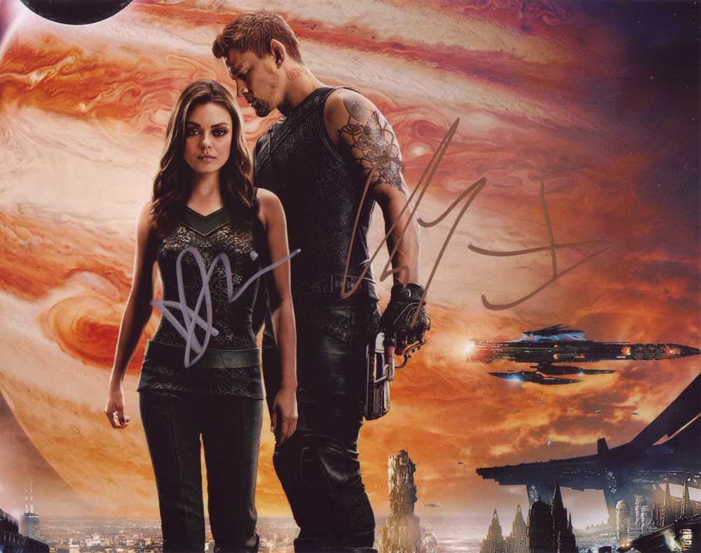 Jupiter Ascending In-person autographed Cast Photo