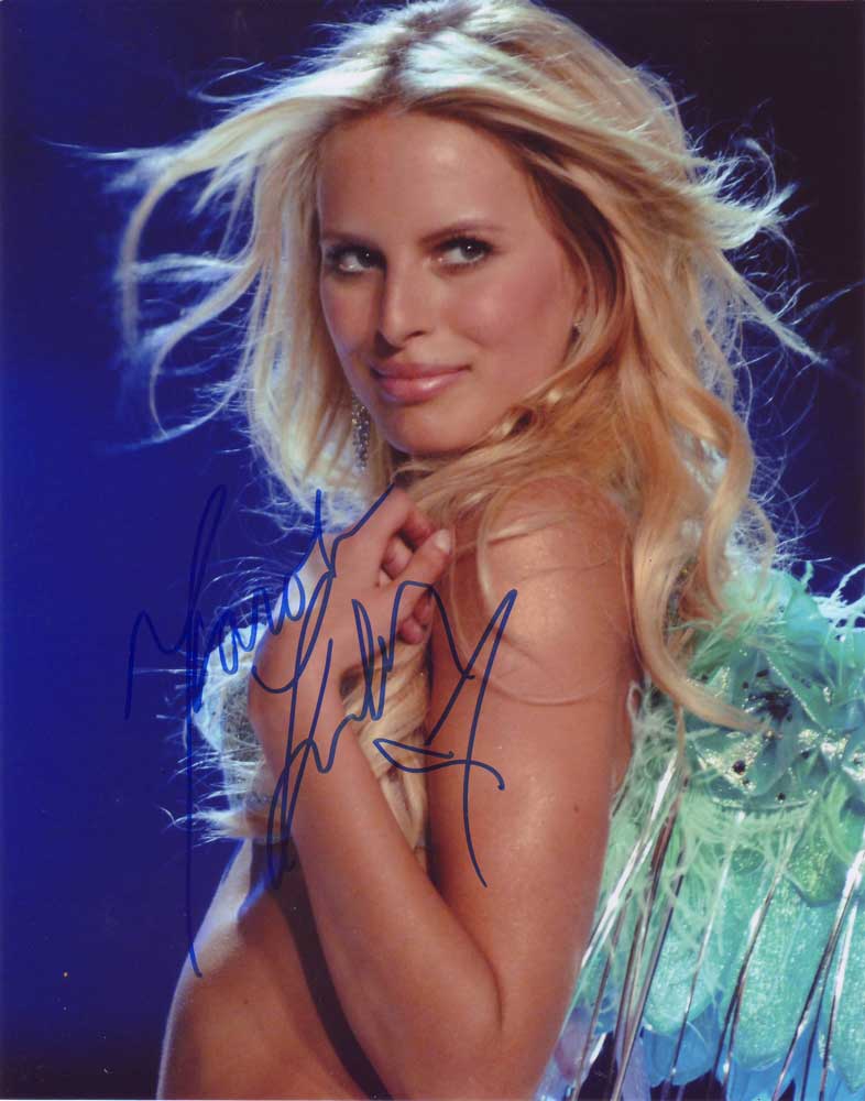 Karolina Kurkova in-person autographed photo