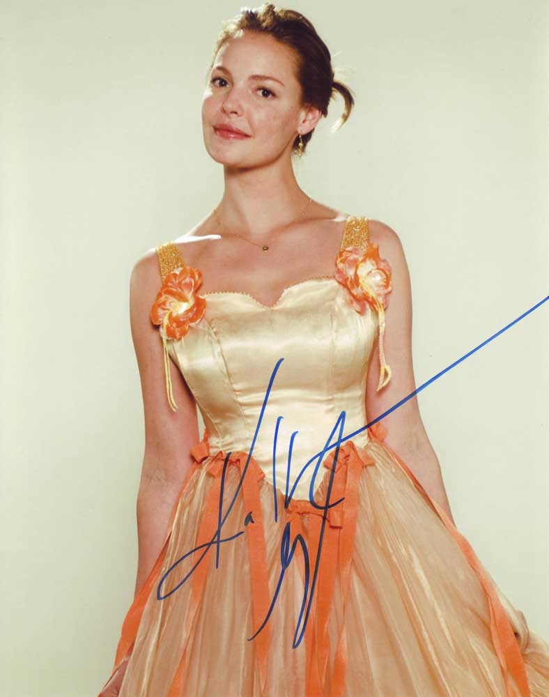 Katherine Heigl in-person autographed photo