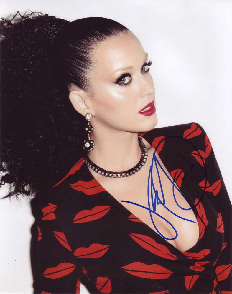 Katy Perry In-person Autographed Photo