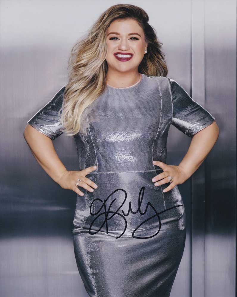 Kelly Clarkson In-person Autographed Photo