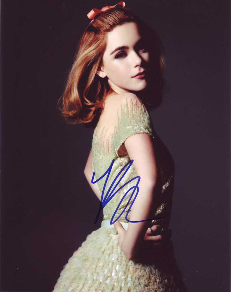 Kiernan Shipka in-person autographed photo
