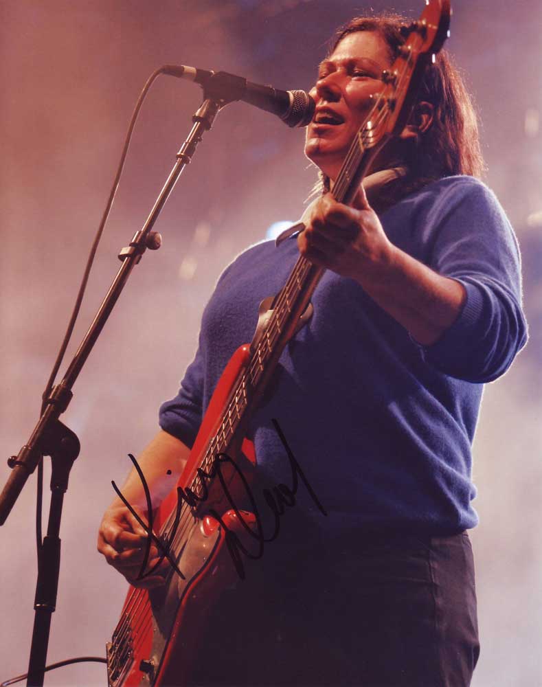 Kim Deal in-person autographed photo