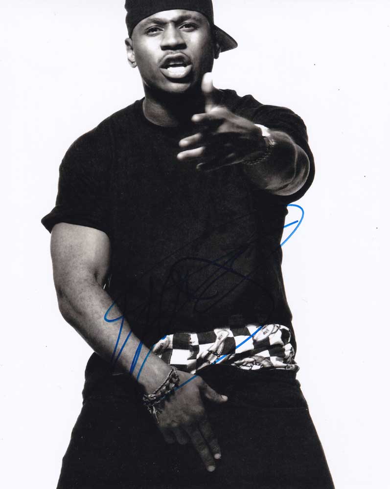 LL Cool J in-person autographed photo