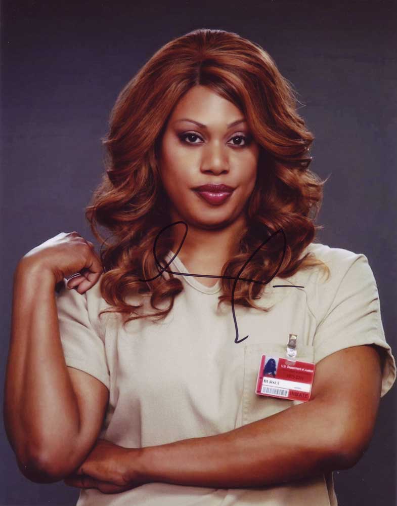 Laverne Cox in-person autographed photo