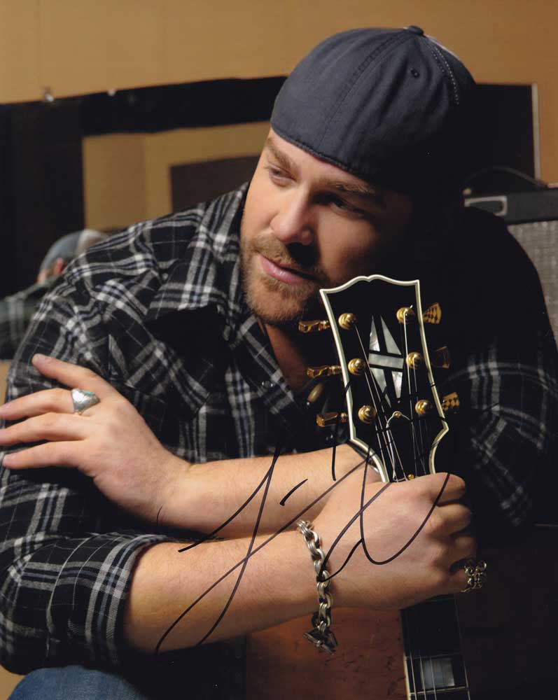 Lee Brice in-person autographed photo