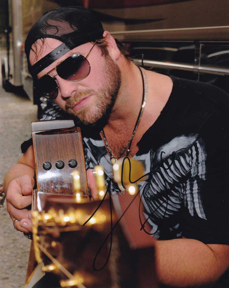 Lee Brice in-person autographed photo