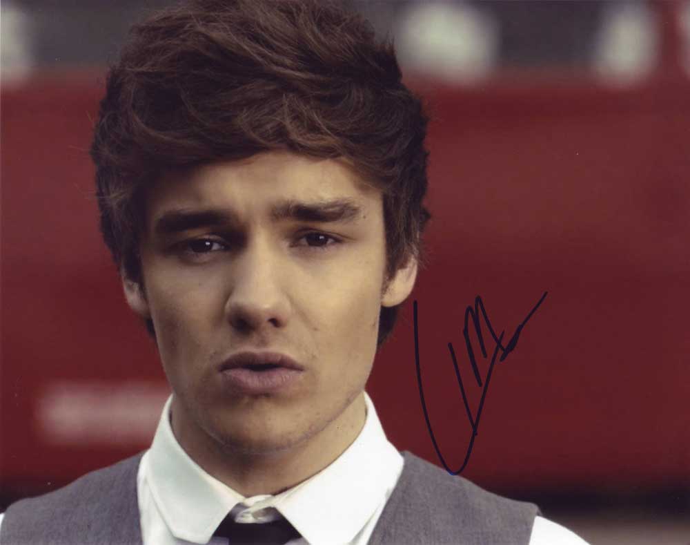 Liam Payne in-person autographed photo One Direction