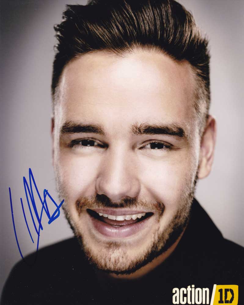 Liam Payne in-person autographed photo One Direction