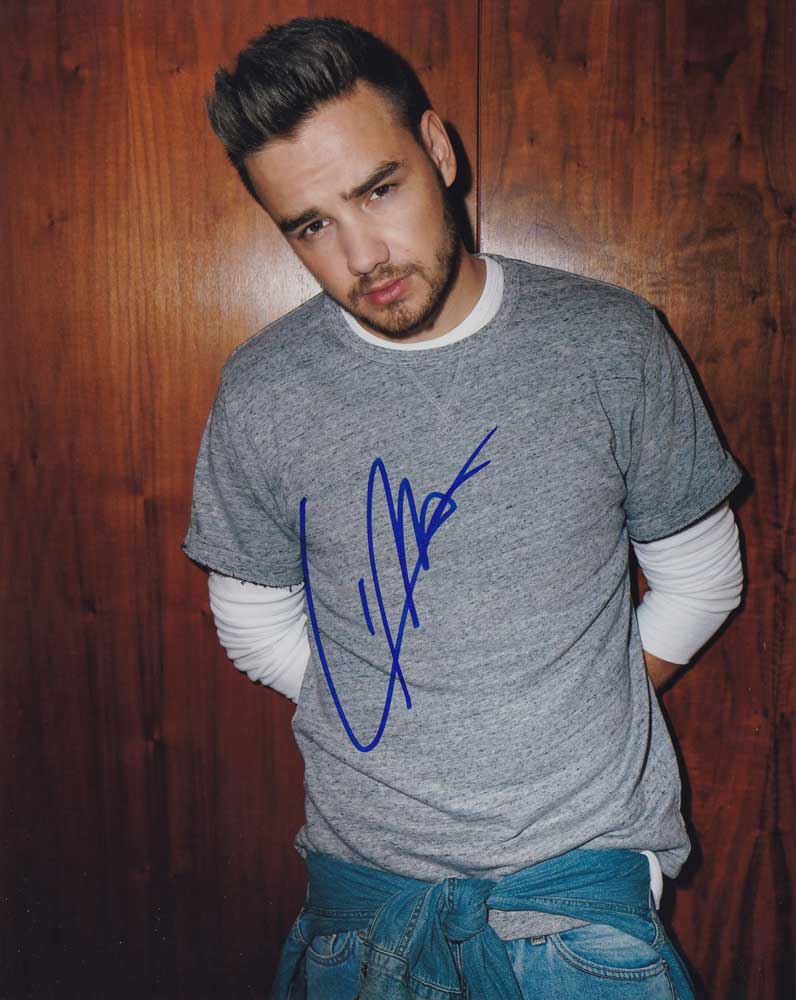 Liam Payne in-person autographed photo One Direction