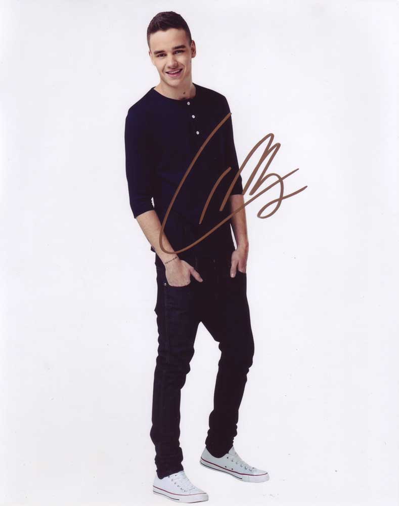 Liam Payne in-person autographed photo One Direction