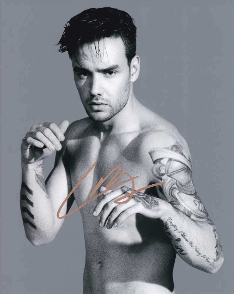 Liam Payne in-person autographed photo One Direction