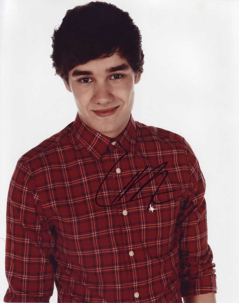 Liam Payne in-person autographed photo One Direction