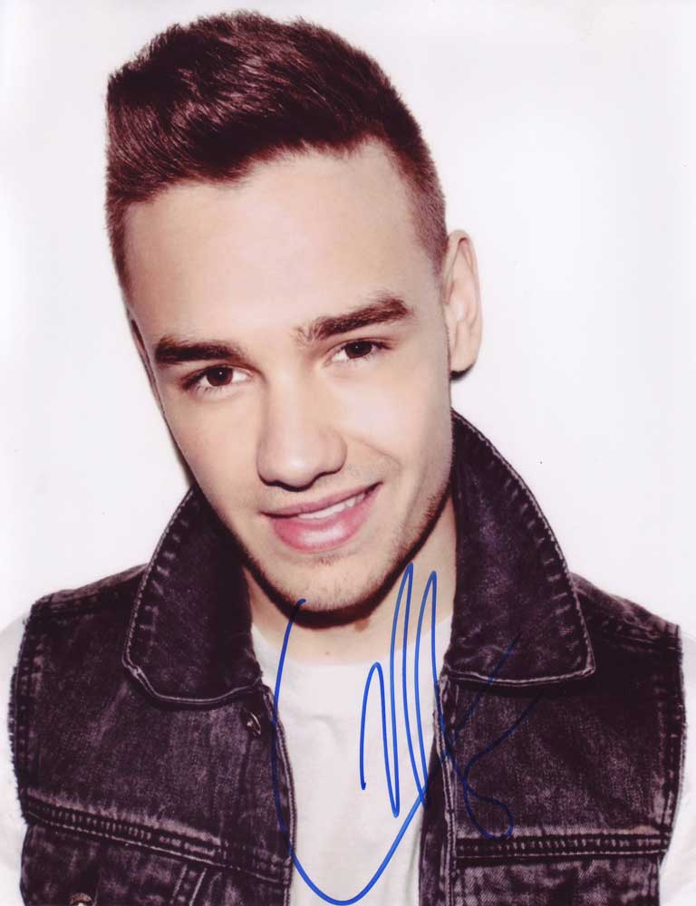 Liam Payne in-person autographed photo One Direction