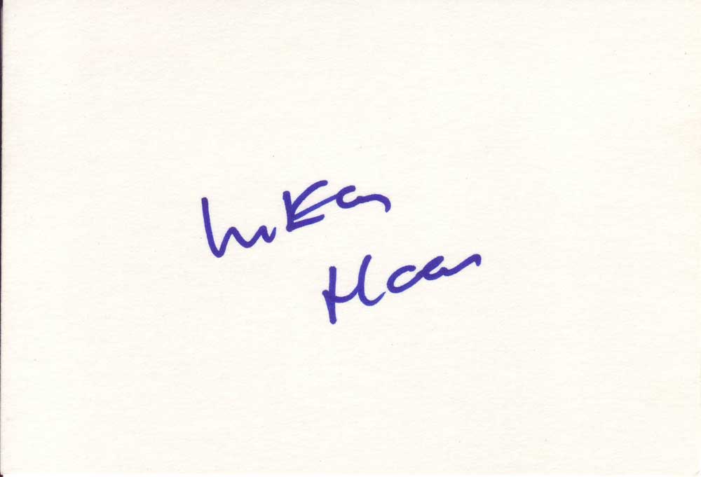 Lukas Haas Autographed Index Card