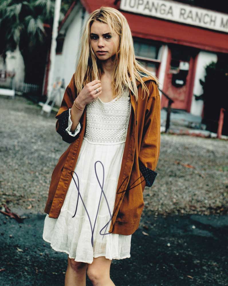 Lucy Fry In-person Autographed Photo