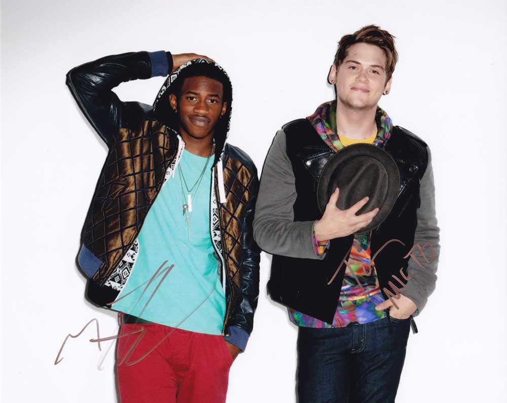 MKTO In-person Autographed Photo