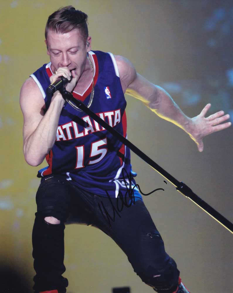 Macklemore In-person Autographed Photo