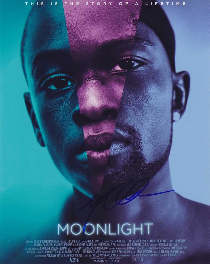 Mahershala Ali in-person autographed photo Moonlight