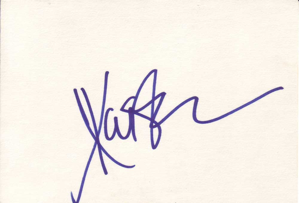 Marcus Allen in-person autographed index card