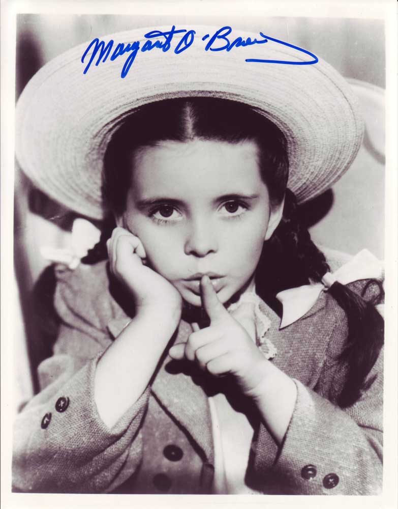Margaret O'Brien in-person autographed photo
