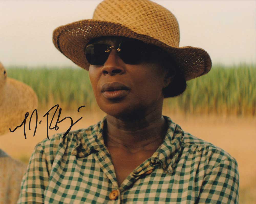 Mary J. Blige in-person autographed photo