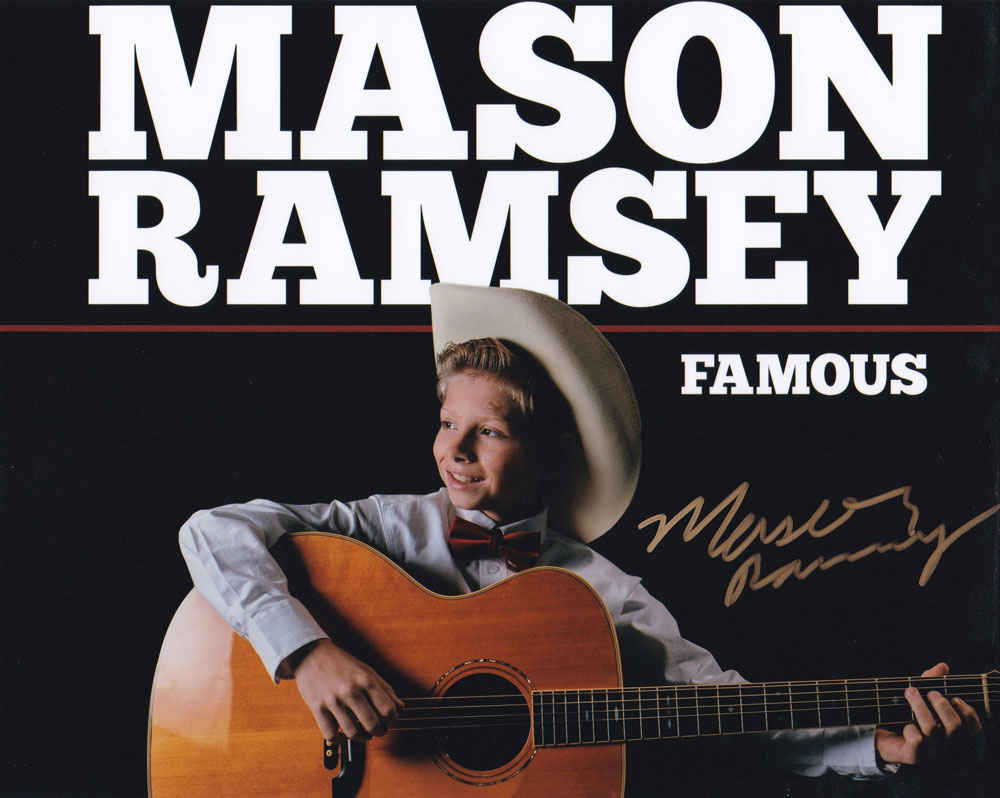 Mason Ramsey in-person autographed photo