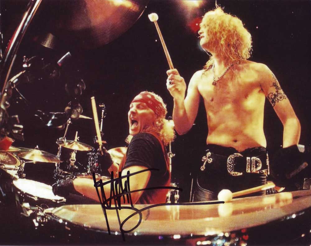 Matt Sorum in-person Autographed Photo