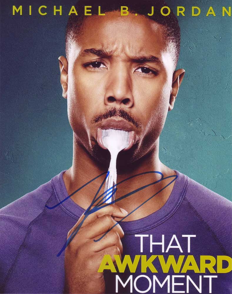 Michael B. Jordan in-person autographed photo