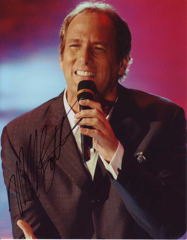 Michael Bolton in-person autographed photo