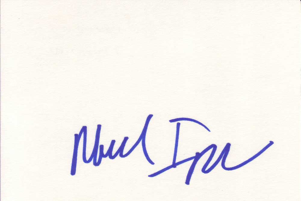 Michael Imperioli Autographed Index Card