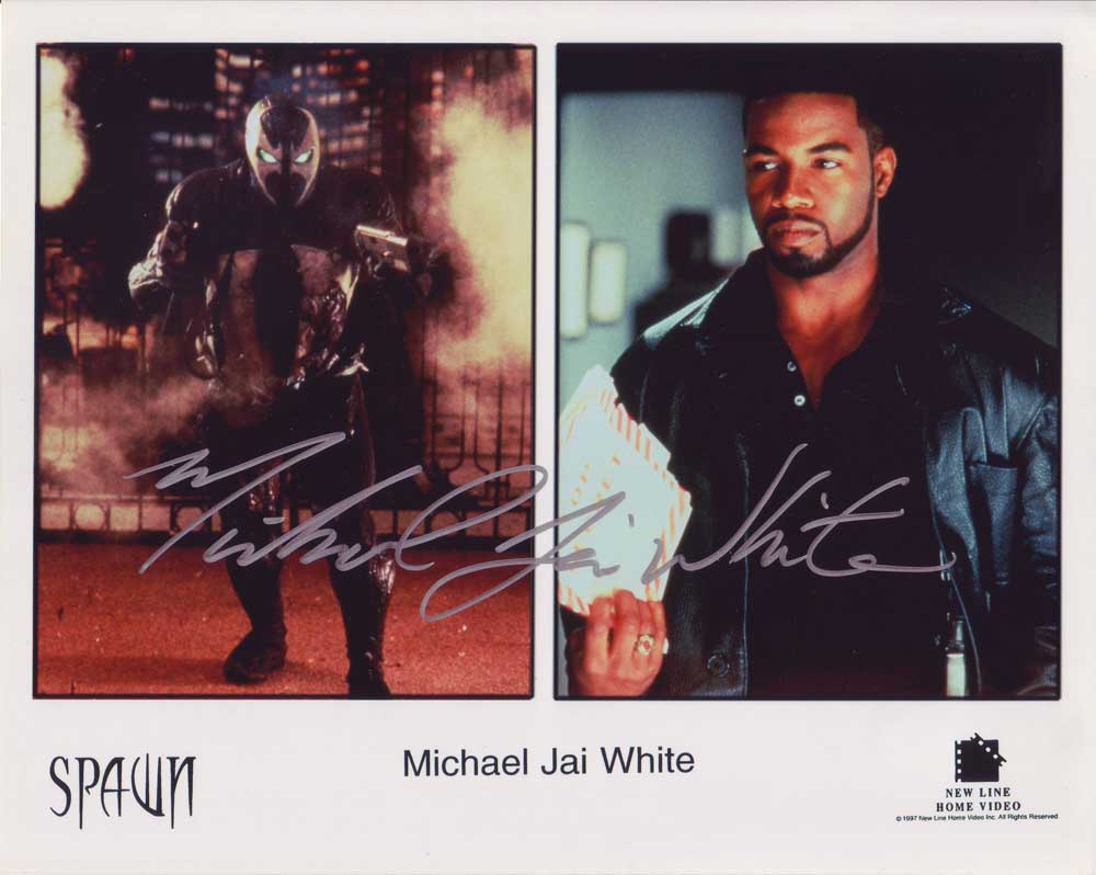 Michael Jai White in-person autographed photo