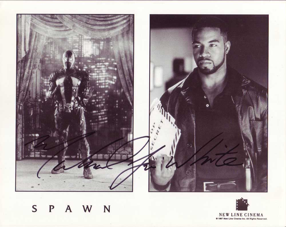 Michael Jai White in-person autographed photo