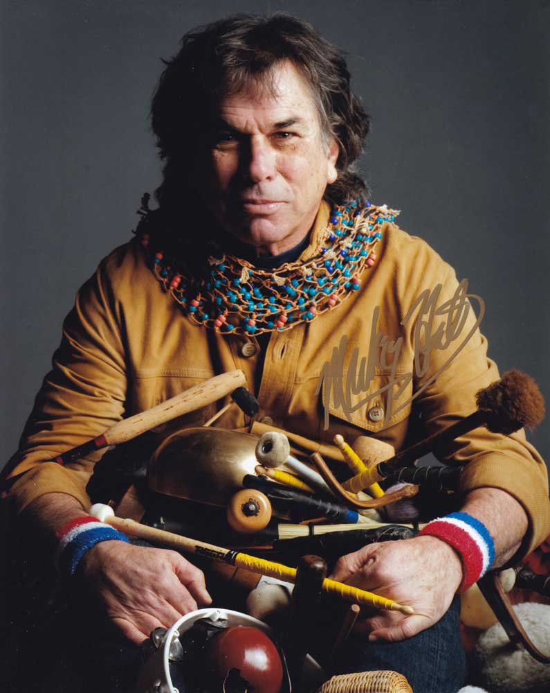 Mickey Hart in-person autographed photo Grateful Dead