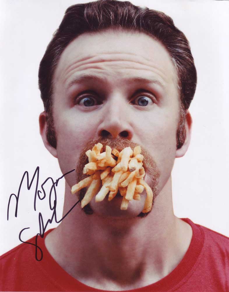 Morgan Spurlock in-person autographed photo
