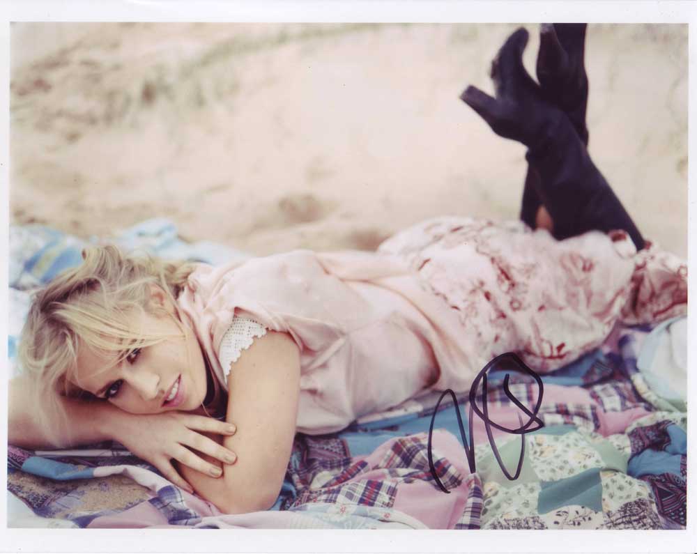 Natasha Bedingfield in-person autographed photo