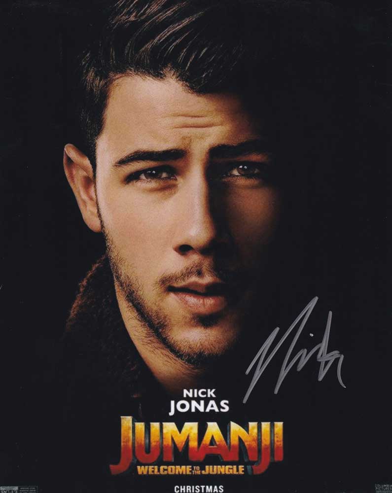 Nick Jonas in-person autographed photo