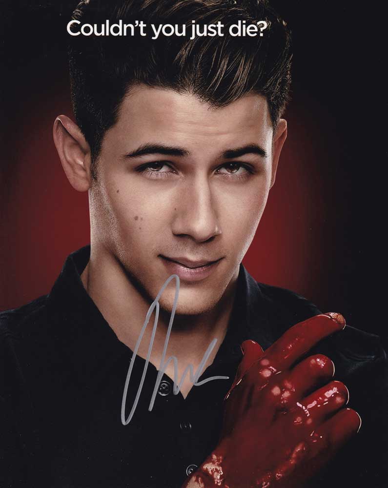 Nick Jonas in-person autographed photo